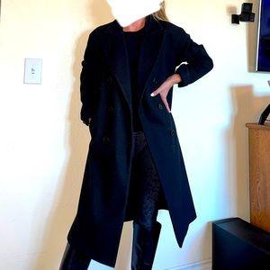 🖤 black winter trench-coat from London 🖤